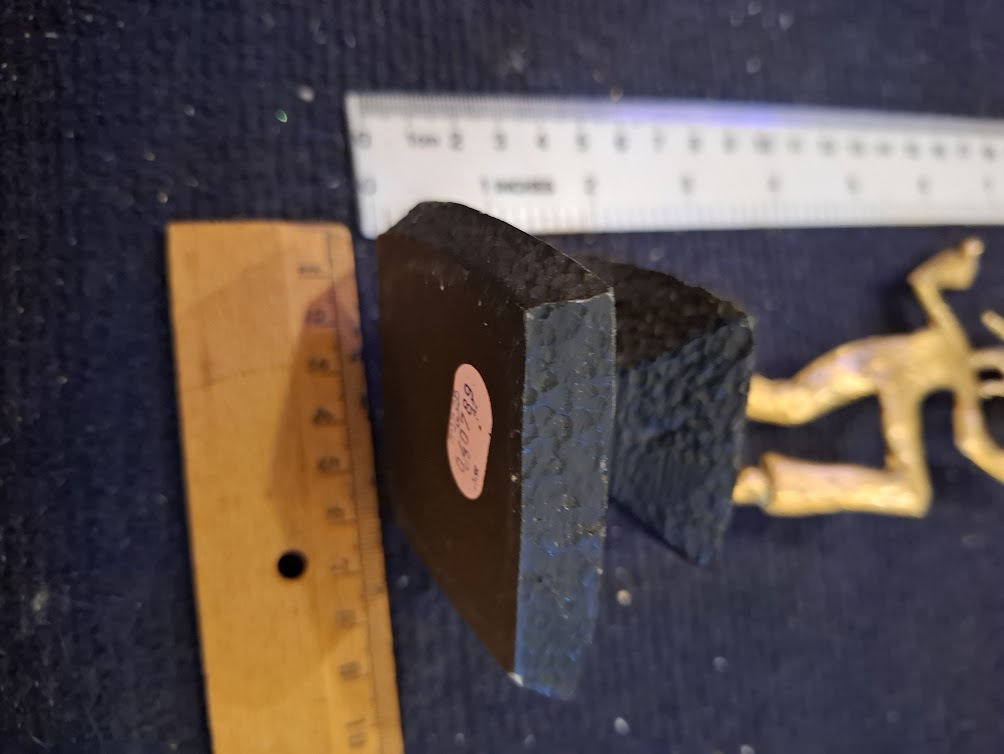 פסלון ברונזה יהודי דתי רוקד [JUD10233] 