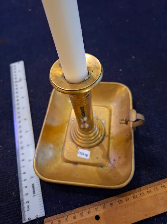 Vintage brass candle holder [OTH10433]