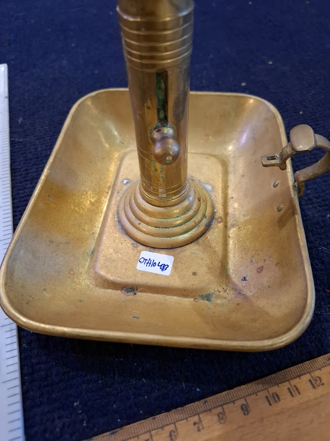 מגש נחושת למזכרת של יצחק רבין [ISR10136] 