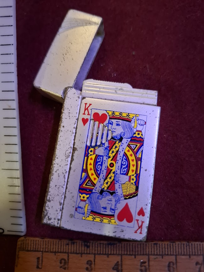 Vintage Lighter - playing cards [OTH10419]
