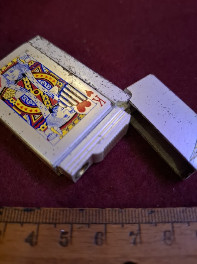 Vintage Lighter - playing cards [OTH10419]