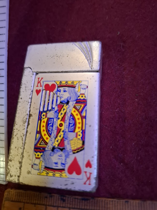 Vintage Lighter - playing cards [OTH10419]