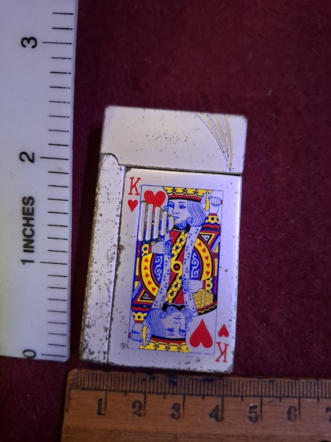 Vintage Lighter - playing cards [OTH10419]