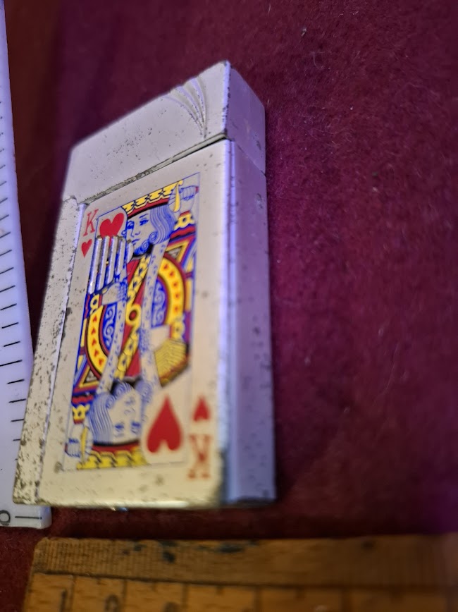 Vintage Lighter - playing cards [OTH10419]