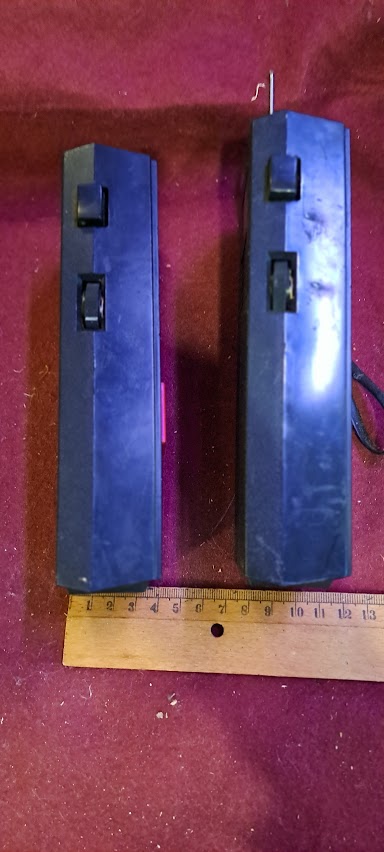 Vintage Walkie talkie, two-way radio x2 old MASCOT [INS10480]