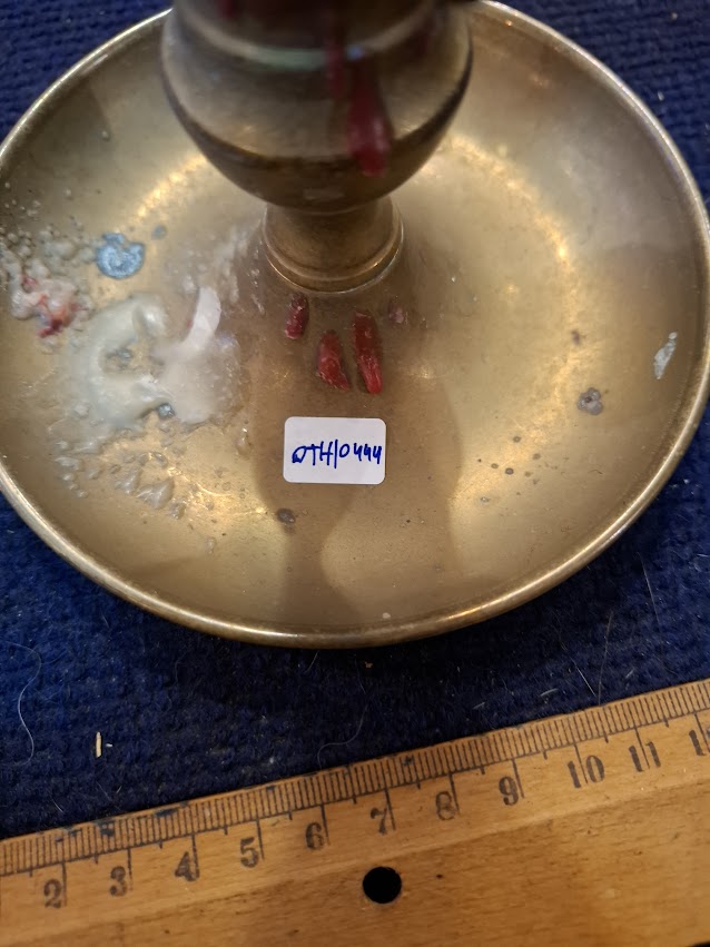 מגש נחושת למזכרת של יצחק רבין [ISR10136] 