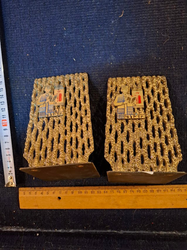 2 Israeli Bar Mitzvah bookends [ISR10338]
