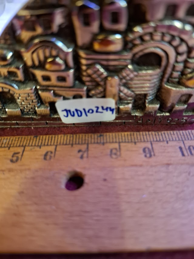 פסלון יודאיקה של כנר על הגג עשוי כסף 925, איימי [JUD10232]