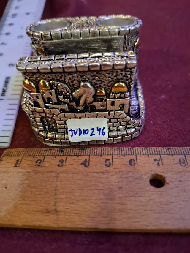 פסלון יודאיקה של כנר על הגג עשוי כסף 925, איימי [JUD10232]