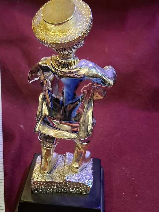פסלון יודאיקה של כנר על הגג עשוי כסף 925, איימי [JUD10232]