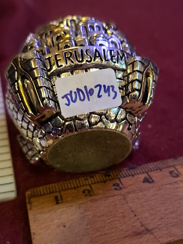 פסלון יודאיקה של כנר על הגג עשוי כסף 925, איימי [JUD10232]