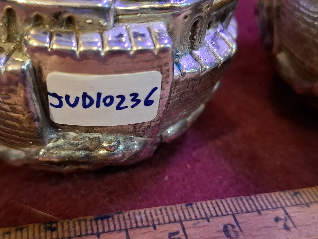 פסלון יודאיקה של כנר על הגג עשוי כסף 925, איימי [JUD10232]