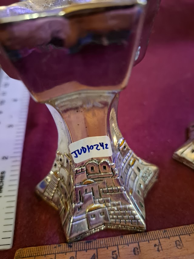 פסלון יודאיקה של כנר על הגג עשוי כסף 925, איימי [JUD10232]