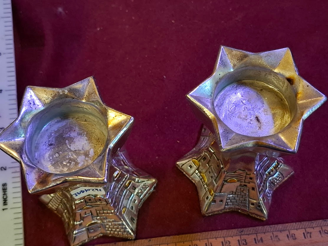 פסלון יודאיקה של כנר על הגג עשוי כסף 925, איימי [JUD10232]