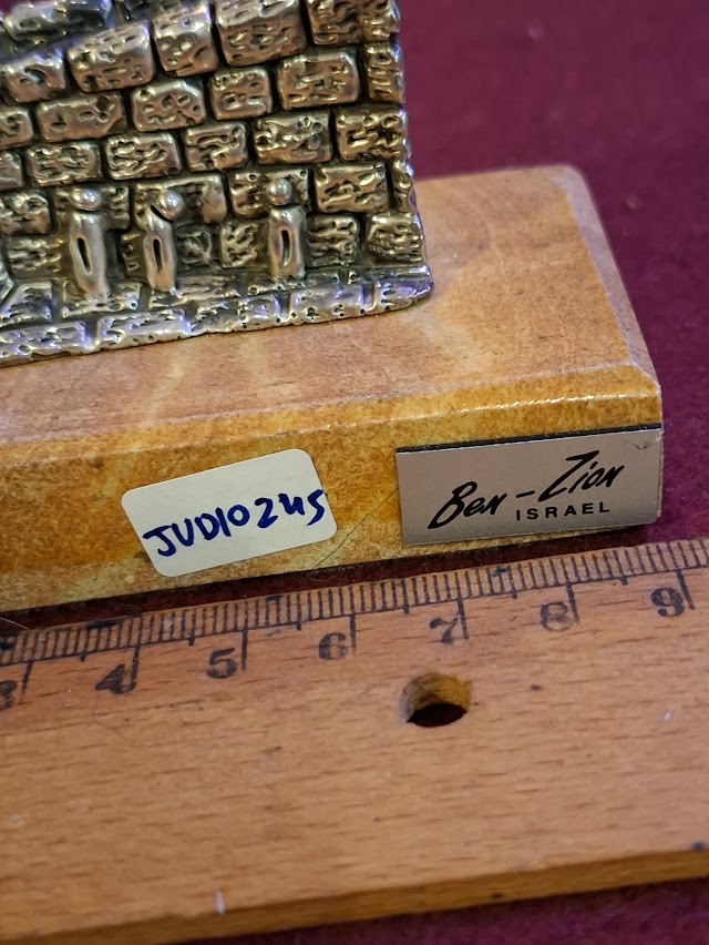פסלון יודאיקה של כנר על הגג עשוי כסף 925, איימי [JUD10232]