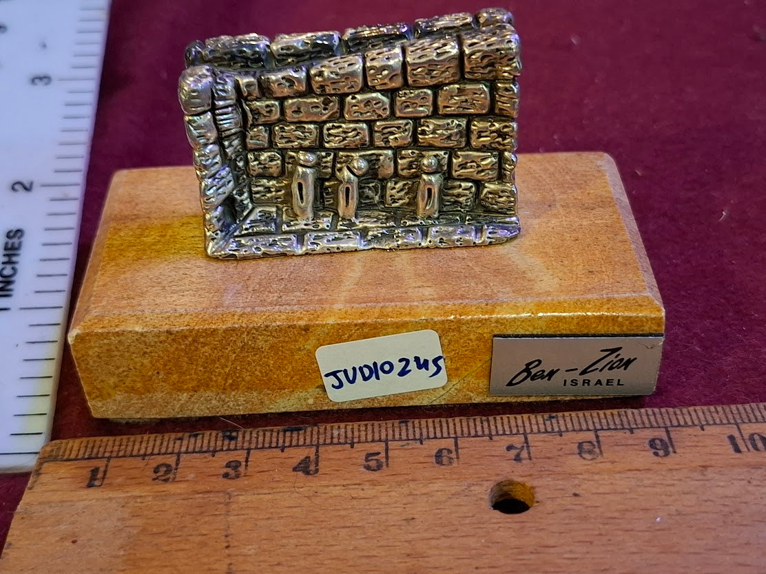 פסלון יודאיקה של כנר על הגג עשוי כסף 925, איימי [JUD10232]