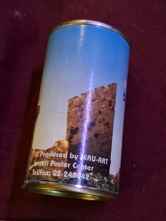Jerusalem Air Can from the Holy Land as a Souvenir [ISR10340]