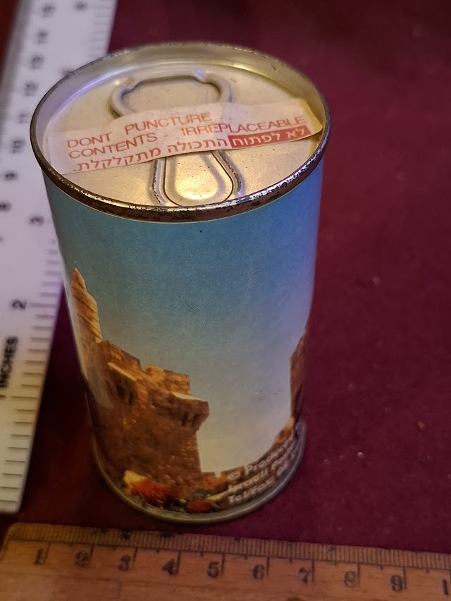 Jerusalem Air Can from the Holy Land as a Souvenir [ISR10340]