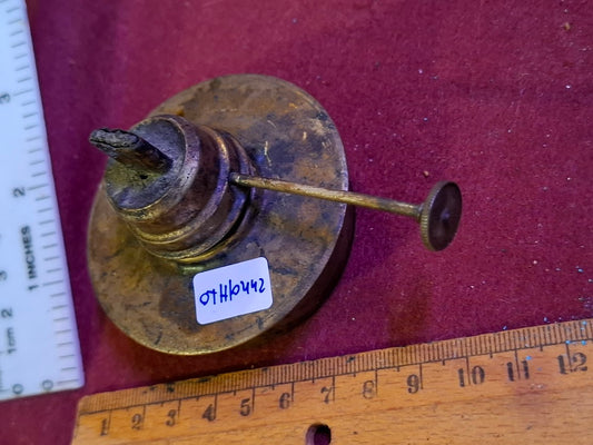 Vintage copper oil lamp [OTH10442]