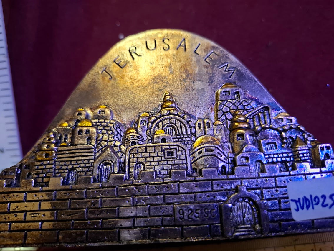 Napkin holder Jerusalem silver plated [JUD10254] (Copy)