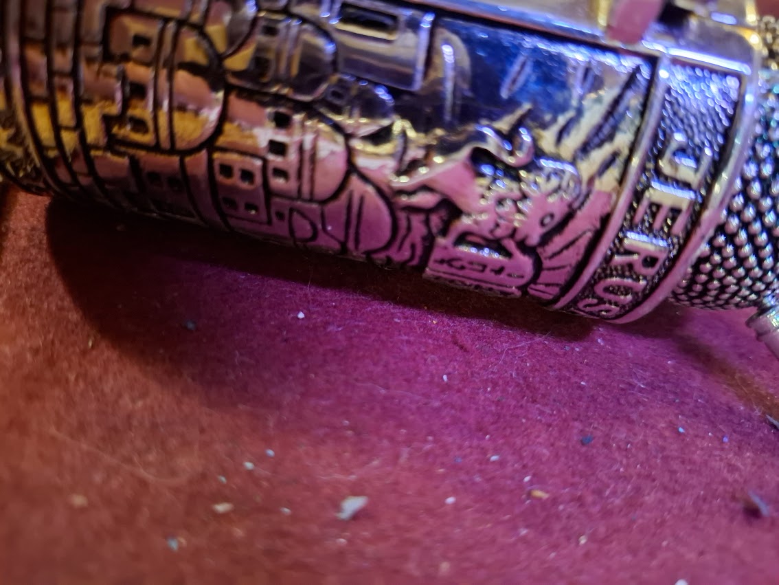 judaica tora scroll model silver palted [JUD10255]