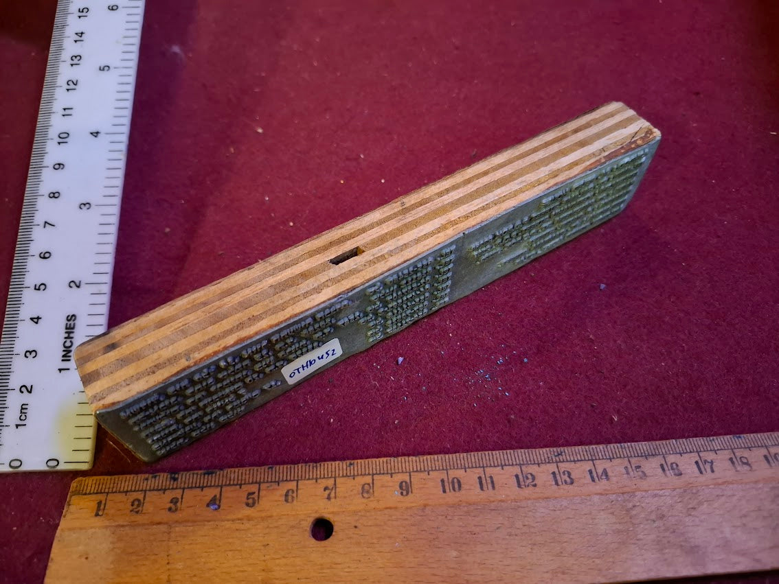 Vintage Stamp ink printing [OTH10452]