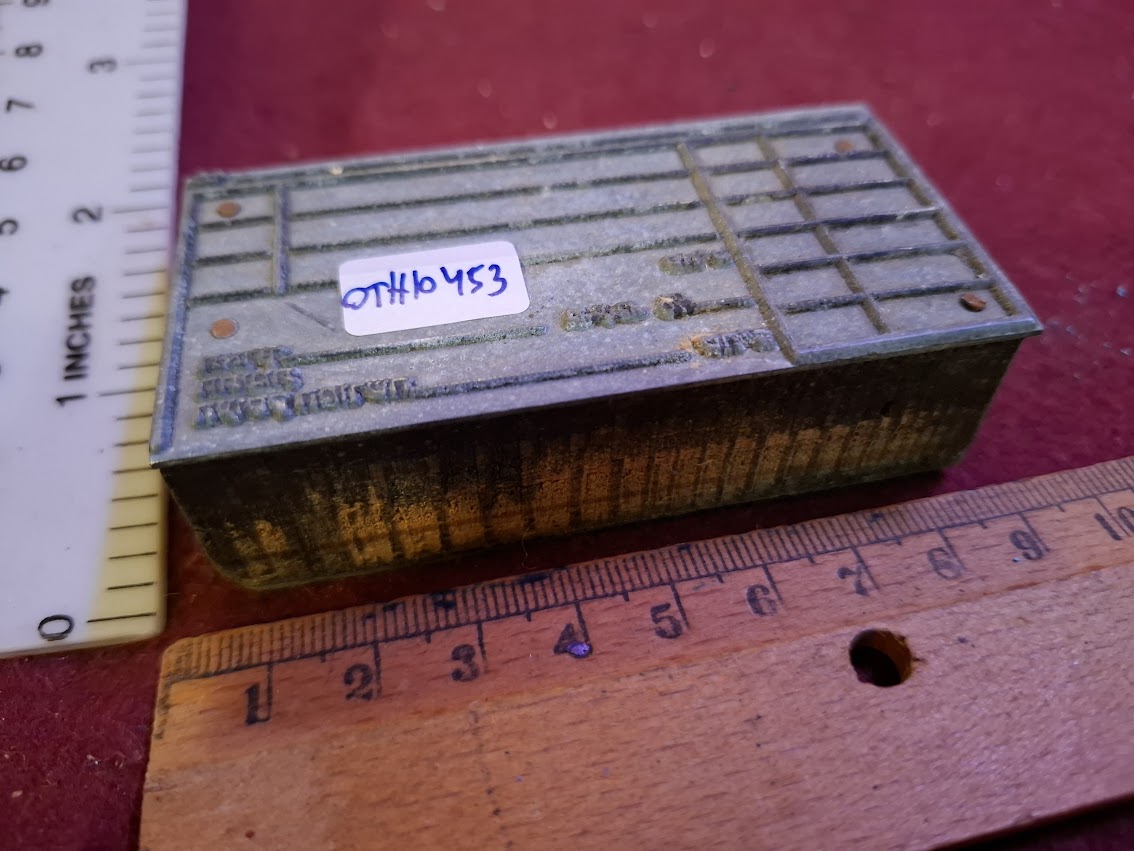 Vintage Stamp ink printing [OTH10453]