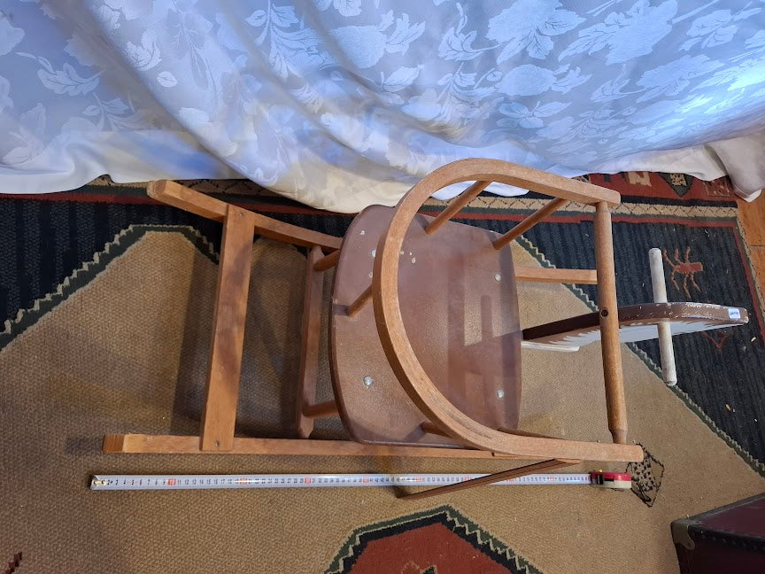 Vintage wooden rocking horse [GAM10382]