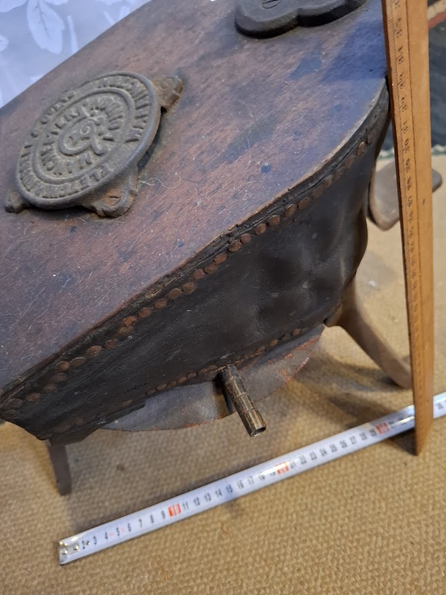 Antique foot Harrington rubber bellows  - Rare [TOL10337]*for Israel local market only*