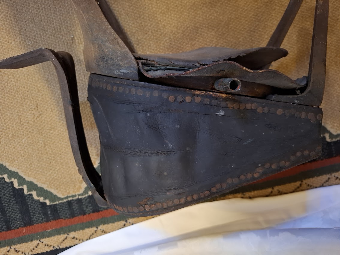 Antique foot Harrington rubber bellows  - Rare [TOL10337]*for Israel local market only*