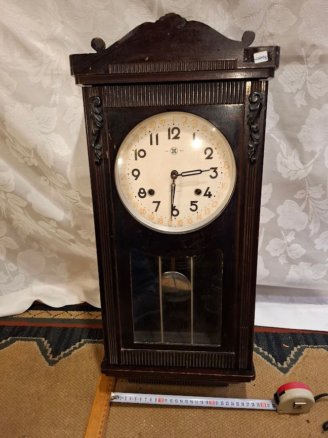 Seiko Antique Style  Wood Pendulum Mechanical Wall Clock [CLK10373] *for Israel local market only*