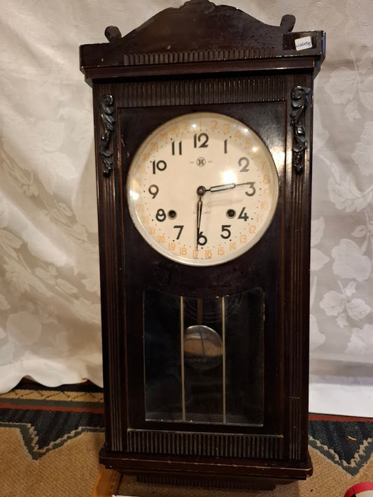 Seiko Antique Style  Wood Pendulum Mechanical Wall Clock [CLK10373] *for Israel local market only*