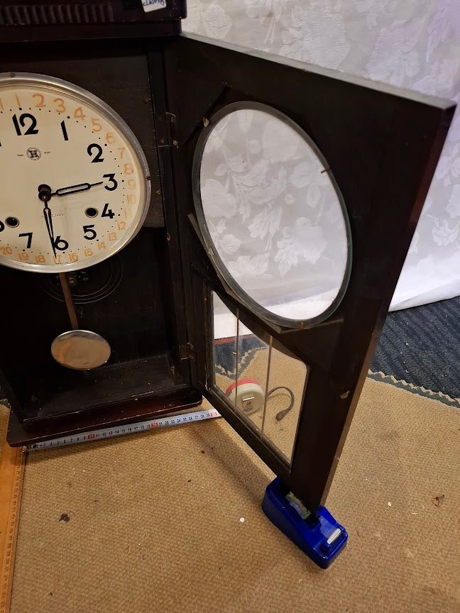Seiko Antique Style  Wood Pendulum Mechanical Wall Clock [CLK10373] *for Israel local market only*