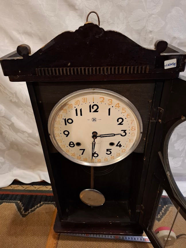 Seiko Antique Style  Wood Pendulum Mechanical Wall Clock [CLK10373] *for Israel local market only*