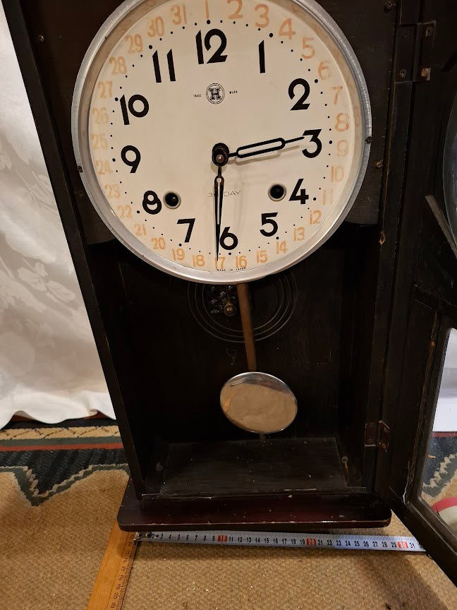 Seiko Antique Style  Wood Pendulum Mechanical Wall Clock [CLK10373] *for Israel local market only*
