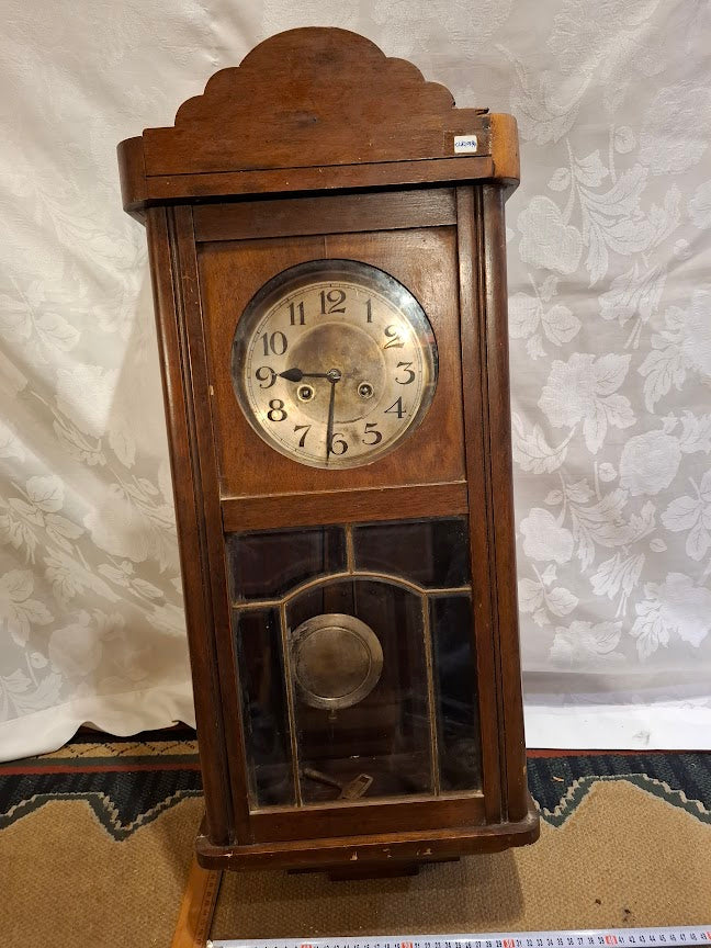 Antique Style  Wood Pendulum Mechanical Wall Clock [CLK10374] *for Israel local market only*
