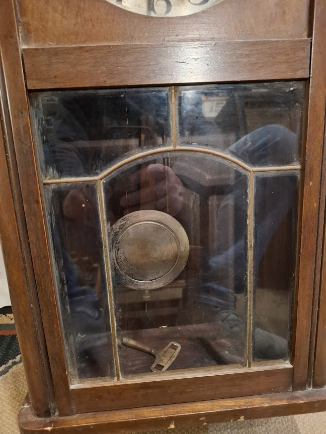 Antique Style  Wood Pendulum Mechanical Wall Clock [CLK10374] *for Israel local market only*