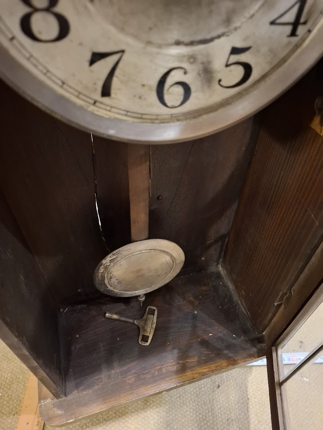 Antique Style  Wood Pendulum Mechanical Wall Clock [CLK10374] *for Israel local market only*