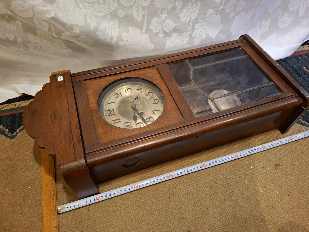 Antique Style  Wood Pendulum Mechanical Wall Clock [CLK10374] *for Israel local market only*