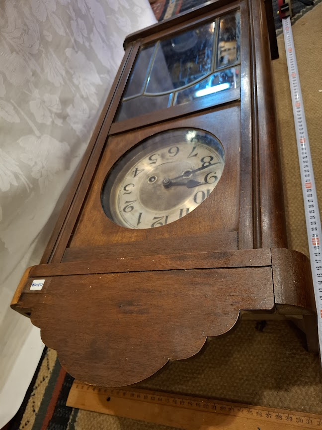 Antique Style  Wood Pendulum Mechanical Wall Clock [CLK10374] *for Israel local market only*