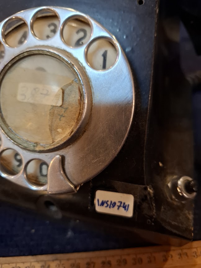 Old analog dial telephone [INS10741] *for Israel local market only*