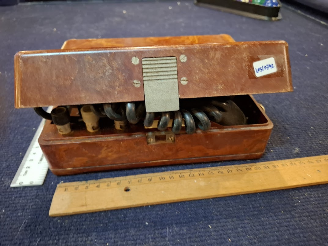 Old military line telephone [INS10742] *for Israel local market only*