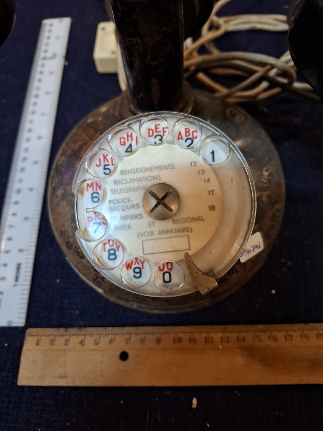 Old analog dial telephone  - Rare [INS10746] *for Israel local market only*
