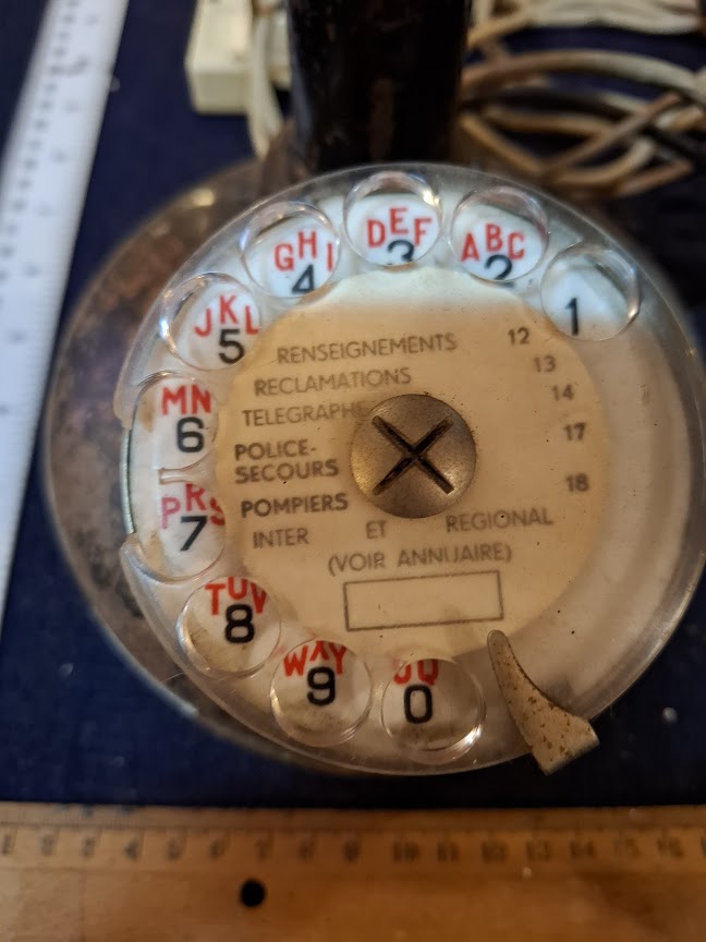 Old analog dial telephone  - Rare [INS10746] *for Israel local market only*