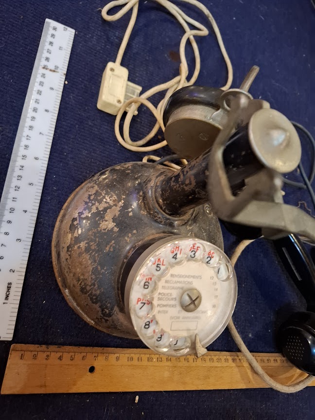 Old analog dial telephone  - Rare [INS10746] *for Israel local market only*