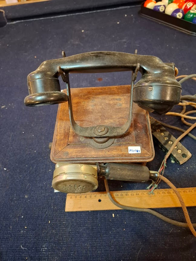 Antique line wooden telephone  - Rare [INS10749] *for Israel local market only*