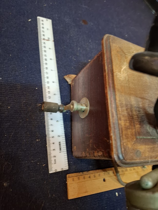 Antique line wooden telephone  - Rare [INS10749] *for Israel local market only*