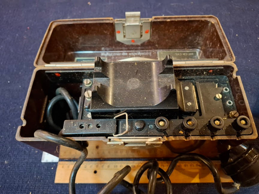 Old military line telephone [INS10750] *for Israel local market only*