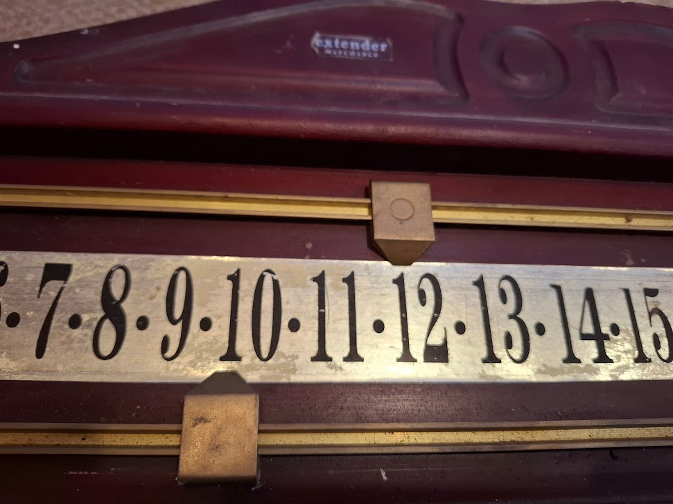 Ornamental snooker scoreboard [GAM10384]*for Israel local market only*