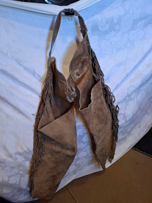 Professional Cycling Pants Made of Processed Leather (Chaps) [OTH10469]*for Israel local market only*